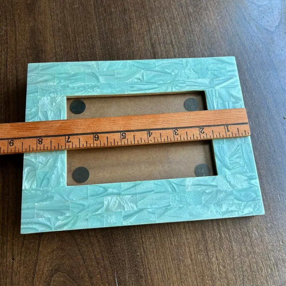 Blue Mother of Pearl Frame | 4x6